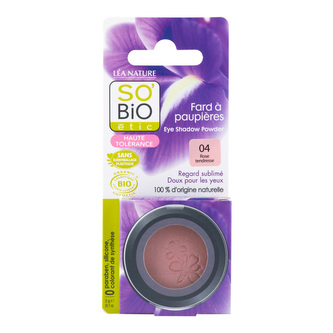 Stíny oční 04 růžová 3 g BIO   SO’BiO étic