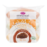 Mýdlo rostlinné jíl 3x150 g BIO   EMMA NOËL