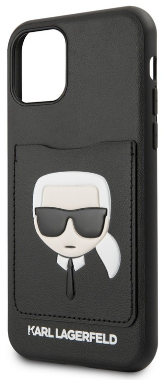 Karl Lagerfeld CardSlot Case iPhone 11, Black