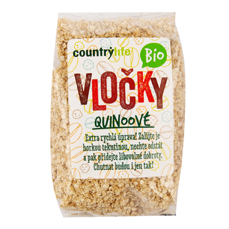 Vločky quinoové 250 g BIO   COUNTRY LIFE