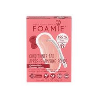 Foamie Tuhý kondicionér pro barvené vlasy Bar The Berry Best (Conditioner Bar) 80 g woman