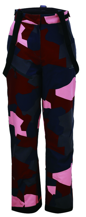 LINGBO - dámské ECO 2L lyž.kalhoty AOP - 34