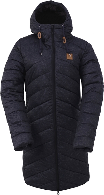 HINDÅS - dámský zateplený kabát - black - XL