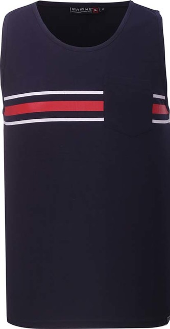 MARINE - pánské tílko - Navy - L