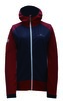 NORDMARK - dámská hybridní bunda s kapucí - Wine red - 40