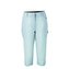ALLERUM - dámské 3/4 kalhoty ledově modrá - 34
