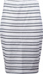 MARINE - Dámská žerzejová sukně z bavlny - White comb - L