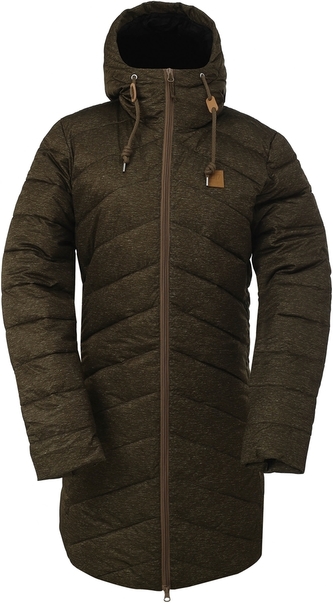 HINDÅS - dámský zateplený kabát - army green - XL