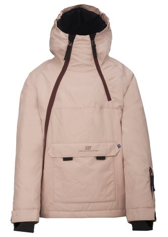 LILLHEM - ECO dětská 2L lyžařská bunda - dusty rose - 152