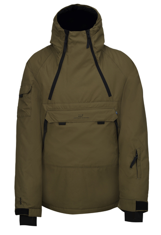 LIDEN - ECO pánská 2L lyžařská bunda - army green - S