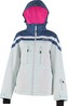 Strečová lyžařská dámská bunda True North- aqua - 34