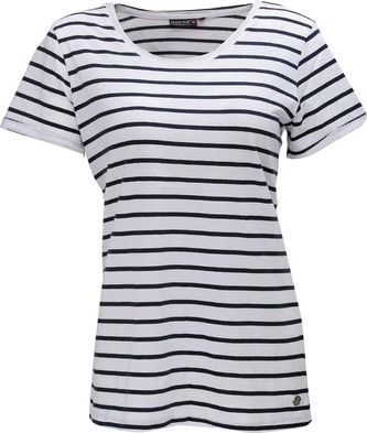 MARINE - dámský top, white comb - 36