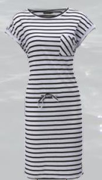 MARINE - dámské šaty - White comb - L