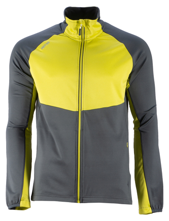 GTS 301711 M - Pánská Waffle fleece mikina - Lime - XXL