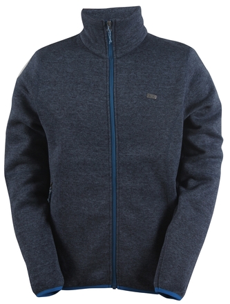 TOBO -chlapecký svetr se zipem(flatfleece) - modrý - 140