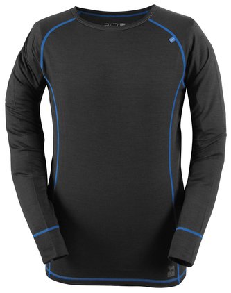 ULLANGER - pánský top s dl.ruk. (merino vlna ) - šedý - S