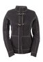 TRANUM - dámský sportovní kabátek ("wool-like") tmavě šedá - 42