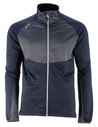 GTS 301711 M - Pánská Waffle fleece mikina - Smoke - XXL