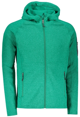 GULLABO - pánská fleecová mikina - zelená - XXL
