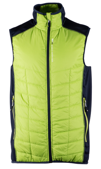 GTS 4023 M W9 - Pánská hybridní vesta - lime - XL