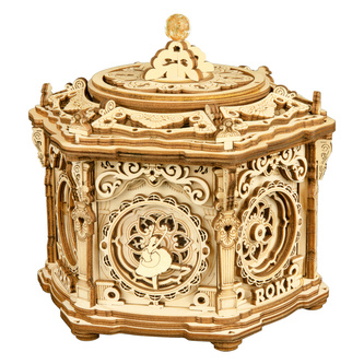 RoboTime 3D skladačka hracej skrinky Renesančná kazeta