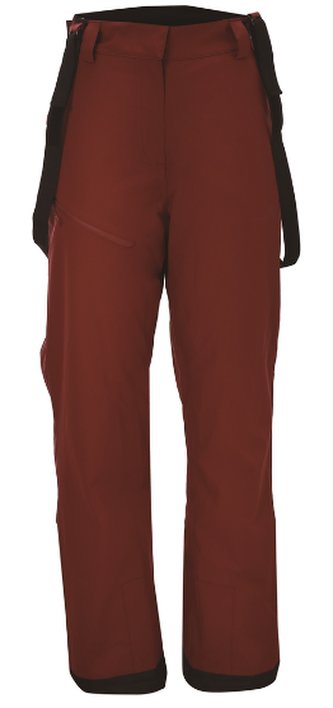 LINGBO - dámské ECO 2L lyž.kalhoty - vínové - 40