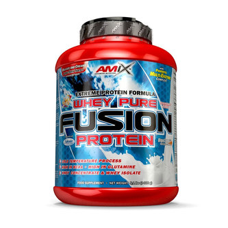Amix Nutrition Whey Pure Fusion Protein - Jablko, Skořice - 2300 Gramů