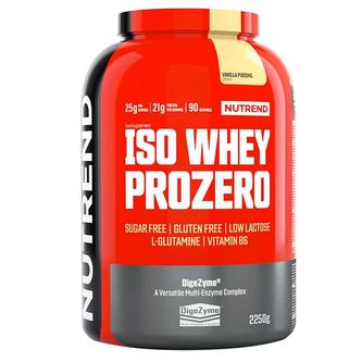 Nutrend Iso Whey PROZERO - Slaný karamel - 500 Gramů