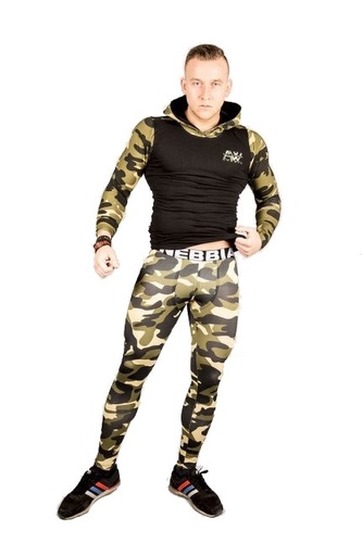 Nebbia Bunda Camo AW 116 - Bílá - XXL