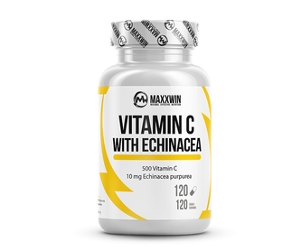 MaxxWin Vitamín C 500 + Echinacea - 120 Kapsúl