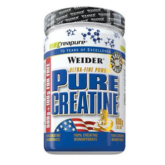 Weider Pure Creatine - Bez příchutě - 600 Gramů