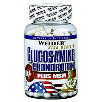Weider Glucosamine Chondroitin+MSM - 120 Kapslí
