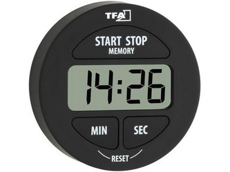minútka digitálna so stopkami pr.5,5cm ČER