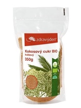 Zdravý den Kokosový cukr BIO květový - Bez příchutě - 350 Gramů