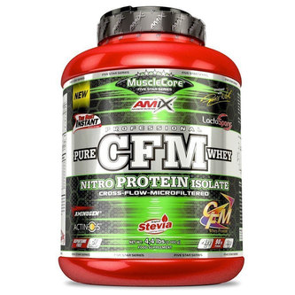 Amix Nutrition CFM Nitro Protein Isolate - Jahoda, Jogurt - 2000 Gramů