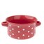 Keramická mísa s puntíky 560ml/Červená