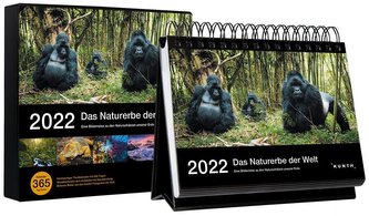 Tischkalender Das Naturerbe der Welt 2022