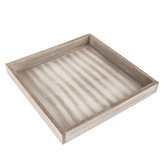 podnos dekoračný 25x25x3cm drevený ŠE