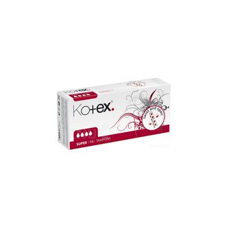 Kotex Tampony Super (Tampons) Varianta 16 ks woman