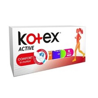 Kotex Tampony Active Super (Tampons) Varianta 16 ks woman