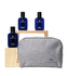 Graham Hill TRAVEL SET BRICKYARD 500 Superfresh Shampoo 100 ml + ABBEY Refreshing Hair & Body Wash 100 ml + ARNAGE Face & Beard Balm 100 ml + kosmetická taška cestovní set