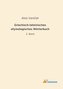 Griechisch-lateinisches etymologisches Wörterbuch