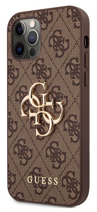 Guess Big 4G Metal Logo Case iPhone 12 Pro Max,Bro