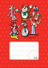 Školní sešit Čtyřlístek 520 - čistý A5 / 20 listů