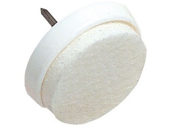 ochrana podlah filcová s hřebíčkem do nábytku 30mm BÍ (8ks) blistr