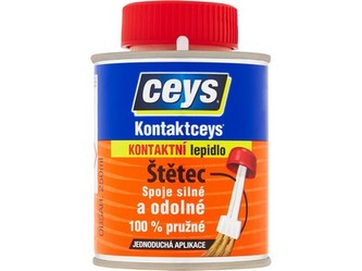 lepidlo kontaktné 250ml KONTAKTCEYS so štetcom