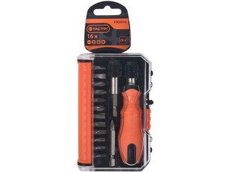 nástavec bit sada 16díl. CrV TACTIX