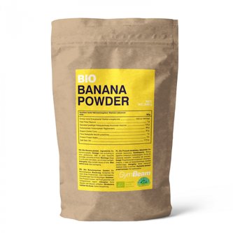 BIO Banánový prášek - GymBeam - 200 g
