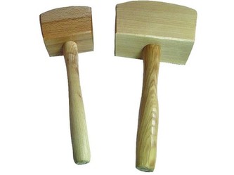 palička tesařská 350g, 105x65x300mm dřevěná