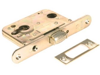 zámek zadl. 2784 - závorový vložkový BÍ Zn s válečkem